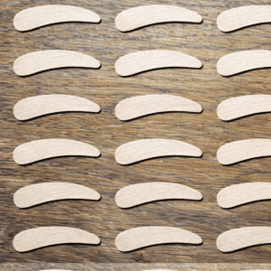 Buková kosmetická špachtle